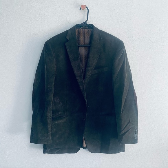 Chaps brown corduroy blazer